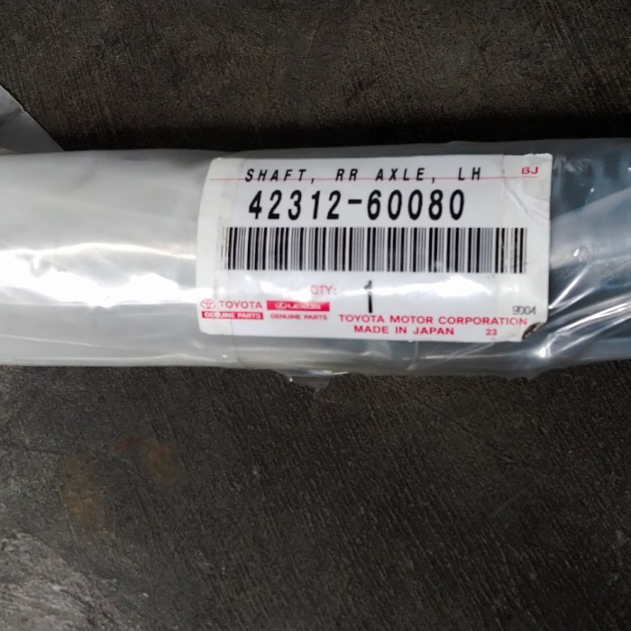 As roda belakang Kiri Land Cruiser LC VX80 42321-60080 Original Toyota Harga 5,510,000 rupiah*Gratis Ongkir