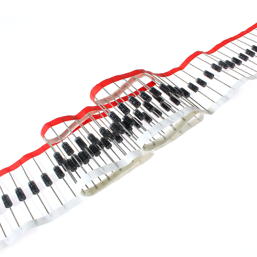 100pcs 1n5819 1n5817 1n5404 1n5406 1n5408 1n5822 1n5824 rectifier diode schottky diode