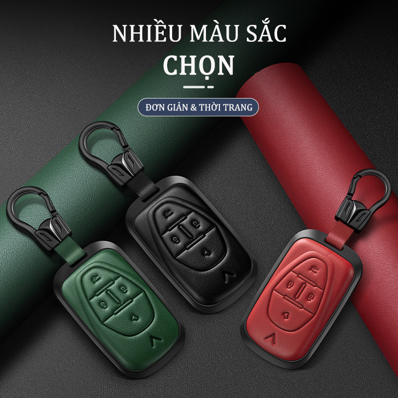  ốp chìa khoá ô tô Vinfast VF6 VF7 VF8 VF9 xe điện bọc khóa cao cấp bảo vệ chìa khóa 