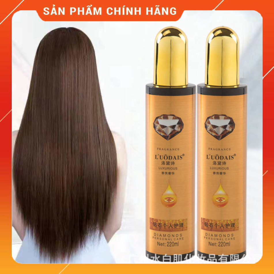 {loại 1} Dầu Dưỡng Tóc L`UÔDAIS  tinh dầu hương Hoa Tự Nhiên bóng mượt,Cho Tóc Khô Xơ,Hư Tổn,nuôi dưỡng tóc  phục hồi, d