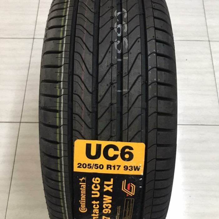 Continental Ultra Contact UC6 205/50 R17 Ban Mobil BMW 228, VW Jetta, Veloz, Livina Tahun Produksi 2022 Harga 1,340,000 rupiah*Gratis Ongkir