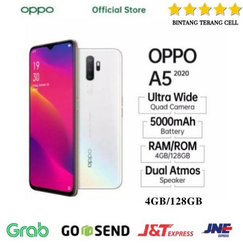 OPPO A5 2020 RAM 4/128 GARANSI RESMI Harga  3,018,800 Ringgit*Penghantaran Percuma