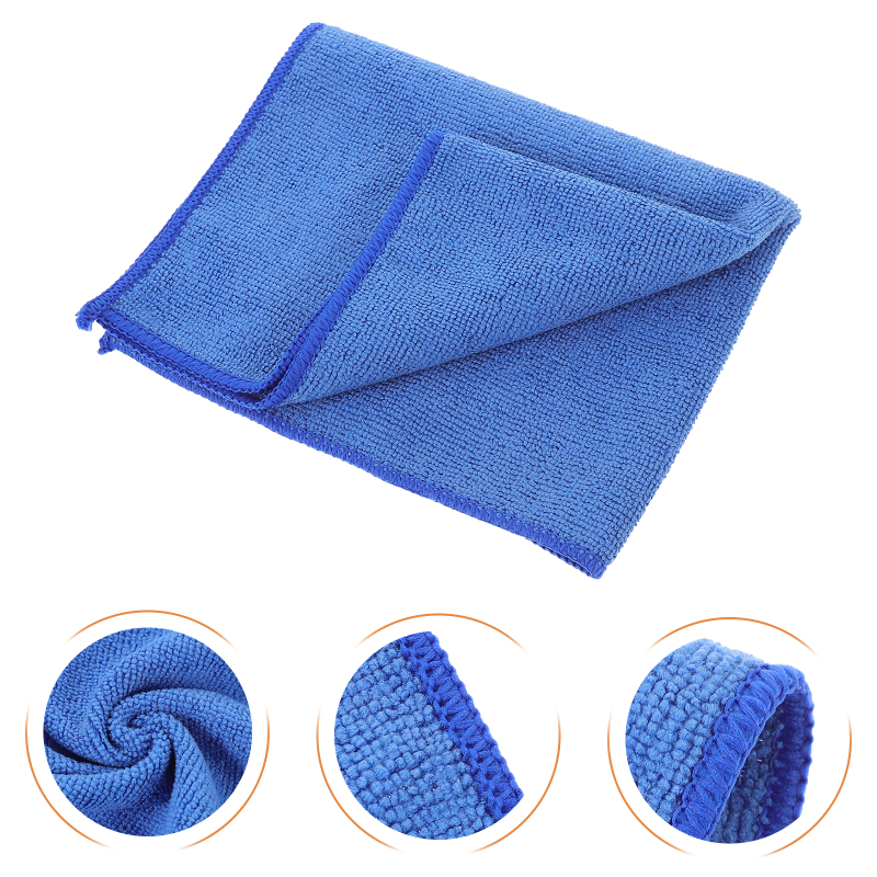 MELTSETM 8PCS Microfiber Towel Absorbent Kitchen Cleaning Cloths Non-stick  Oil Dish Towel Rags Napkins Household Cleaning Towel