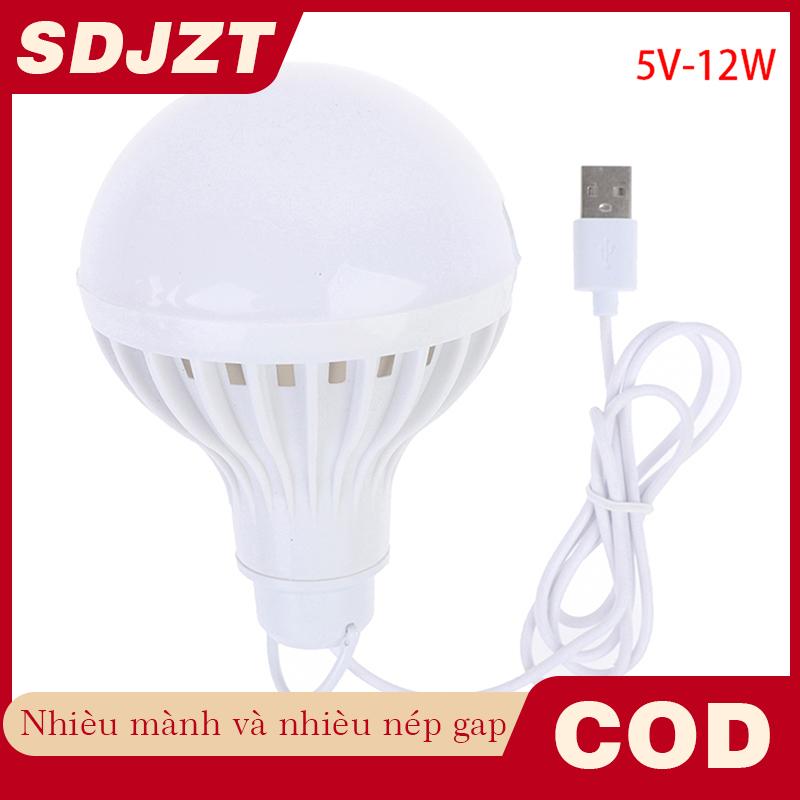 SDJZT 5V 3W-12W USB Bóng đèn ánh sáng di động đèn LED cho đi bộ đường dài cắm trại lều du lịch làm việc