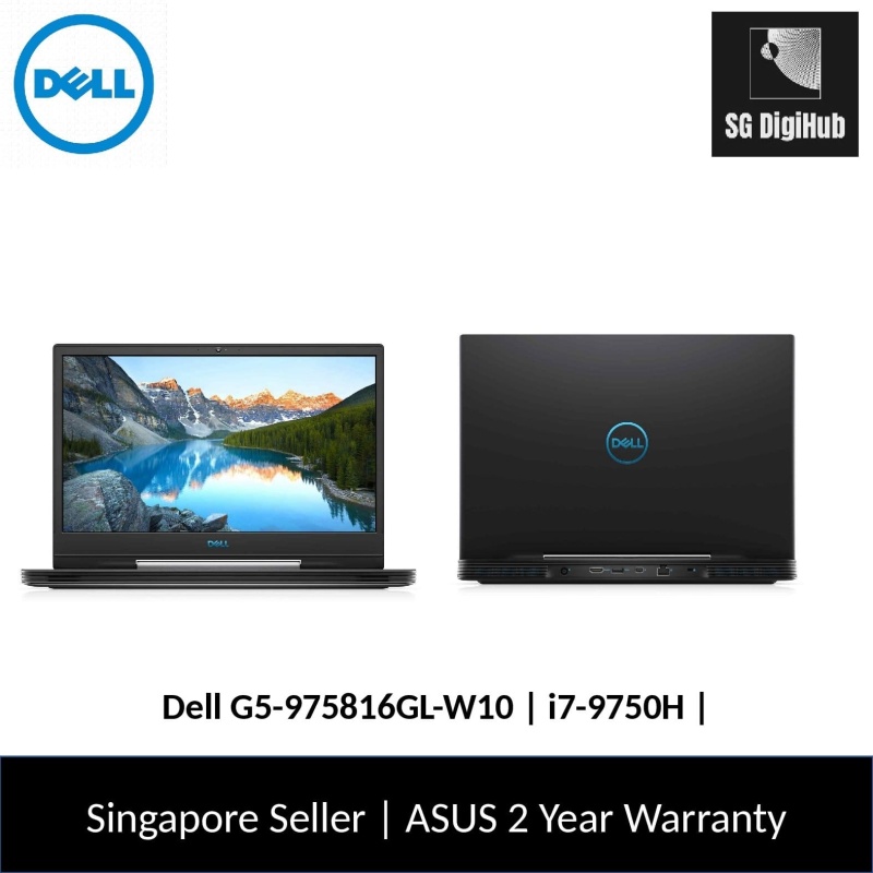 Dell G5-975816GL-W10 | i7-9750H | 8GB RAM | 128GB SSD+1TB HDD | NVIDIA RTX2060 | 2Y Warranty