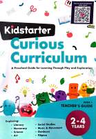 Kidstarter Curious Curriculum Set (Teachers Guide & Activity Book)