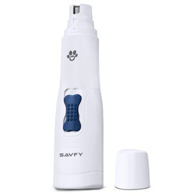 SAVFY Electric Dog Nail Grinder Clippers Nail File Cat Claw Grooming Pet Trimmer Tool