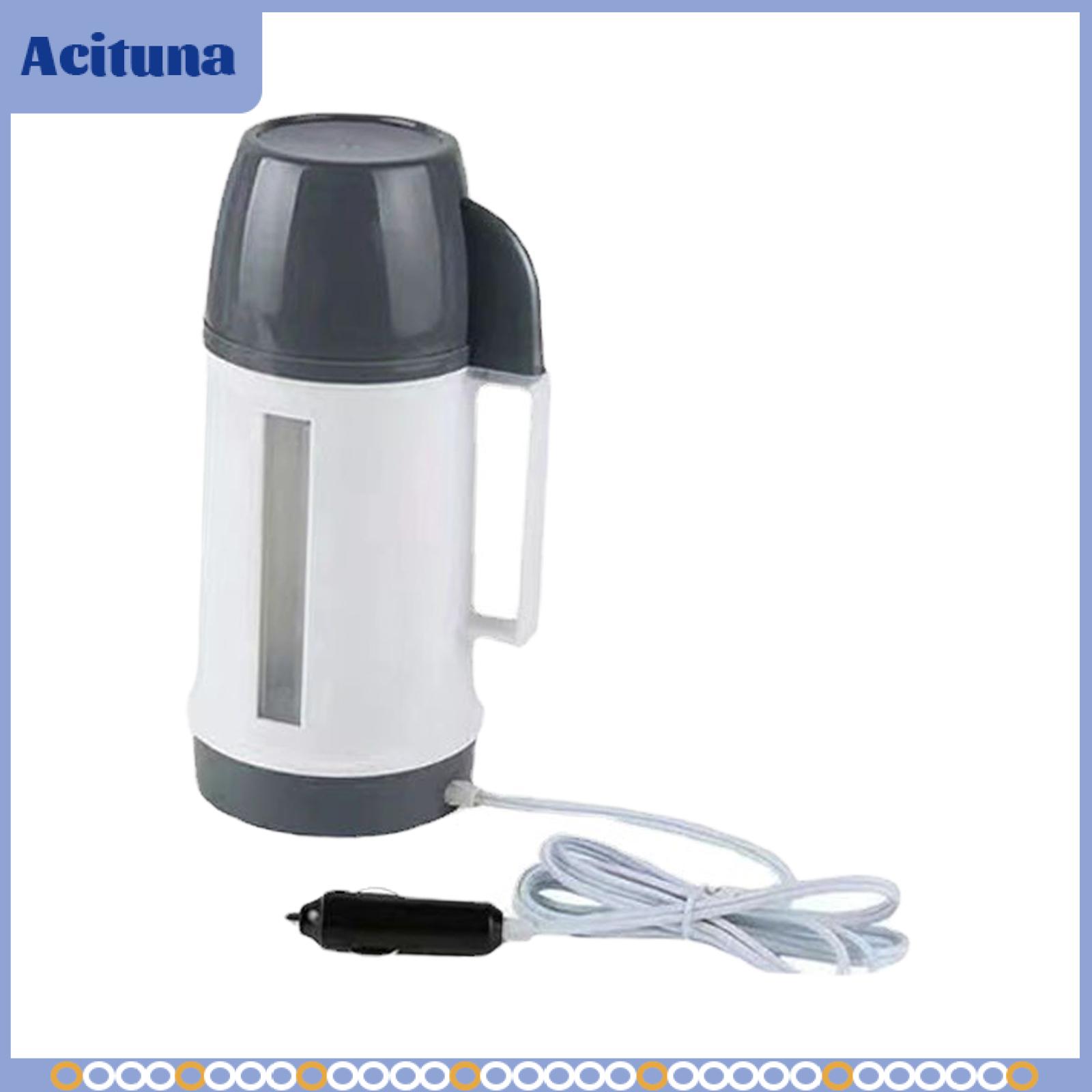 Car Electric Kettle Water Boiler Portable Stainless Steel Sturdy Heating Bottle for Travel Camping Outdoor Self Driving Tour Giá 663,889 Đồng*Miễn phí vận chuyển