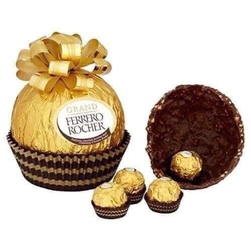 (Hàng chuẩn Mỹ) - Chocolate Ferrero Rocher Quả cầu vàng 240g
