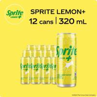 Sprite Lemon Soda 320ml - Pack of 12 Cans