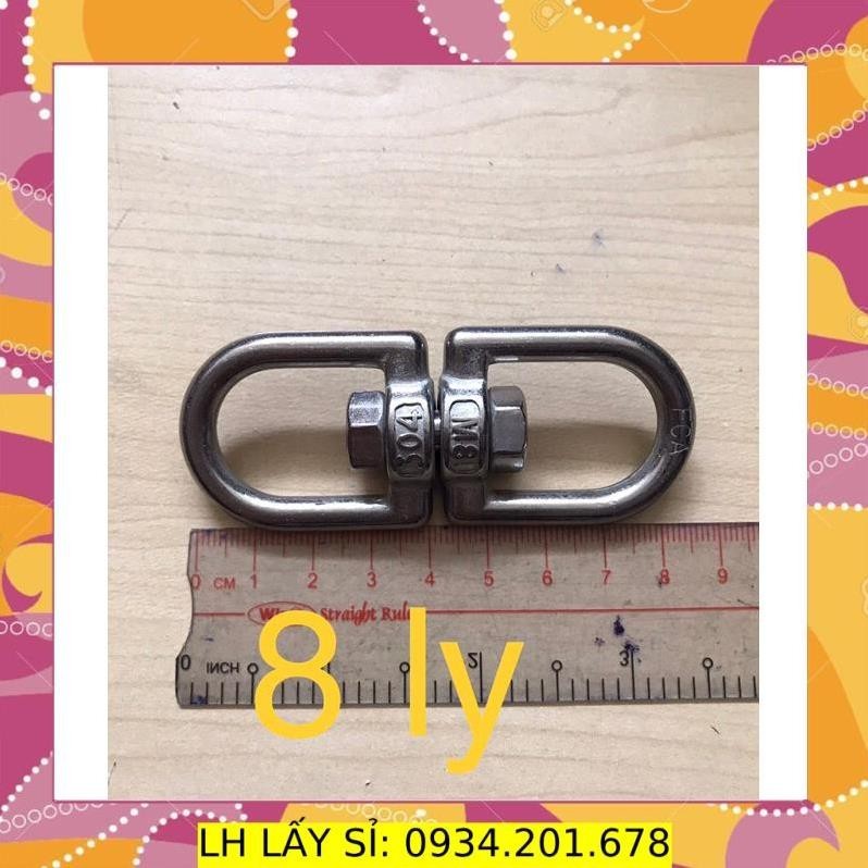 Ma ní xoay inox 304- Vòng xoắn inox Thái Bình Vina
