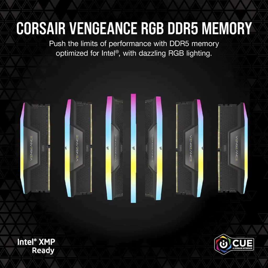 Corsair Vengeance RGB (Intel) DDR5 6000MHz / 6200MHz /