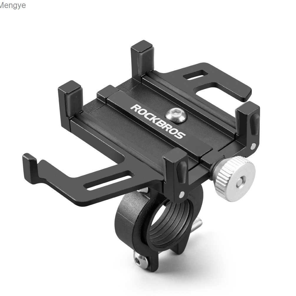 Aluminum alloy mobile phone rack bicycle electric vehicle motorcycle battery car shockproof fixed navigation support riding accessories Mengye