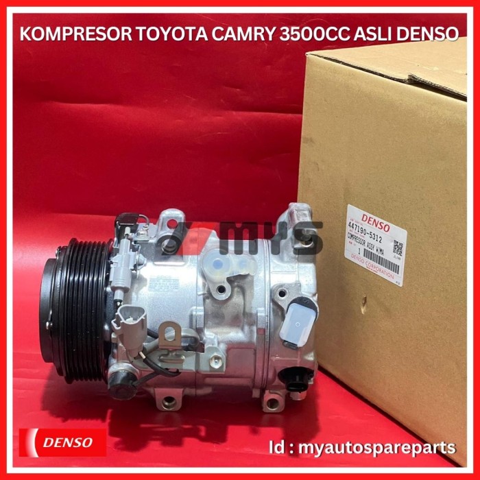 Kompresor Ac Mobil Toyota Camry 3500 CC Pakai Magnet Clutch ASLI DENSO Harga 6,264,500 rupiah*Gratis Ongkir