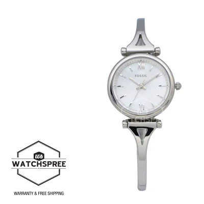 [WatchSpree] Fossil Ladies' Carlie Mini Three-Hand Stainless Steel Band Watch ES4501