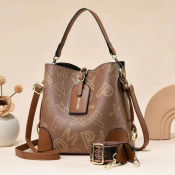 A&K Vintage Bucket Sling Bag for Women