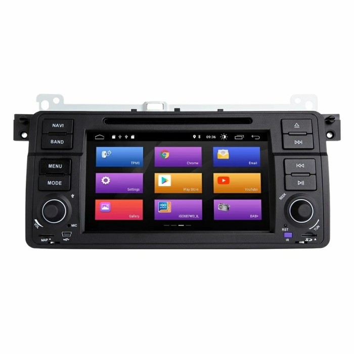 HEAD UNIT ANDROID BMW E46 RAM 4GB ROM 64GB BUILT IN DSP SYSTEM Harga  9,814,000 Ringgit*Penghantaran Percuma