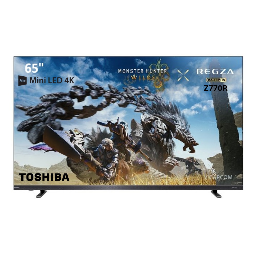 TOSHIBA Mini LED TV 65" 4K VIDAA 65Z770RP ราคา 52,498 บาท*ส่งฟรี