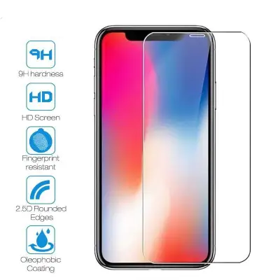 [SG] Apple iPhone 13 Pro Max / 13 Pro / 13 mini / 13 / 12 mini / 12 | 12 Pro / 12 Pro Max / 11 / 11 Pro / 11 Pro Max / 7 / 8 / SE (2020) / XR / X / XS / XS Max Tempered Glass Screen Protector - Transparent or Anti-Blue Ray Crystal Clear 2.5D Curved 9H