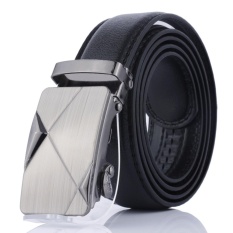 2017 Fashion PU Leather Man Belt Luxury Style Automatic Buckle Men Belt - intl