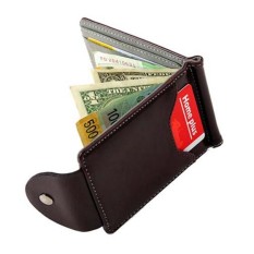 Money Clips Buy Money Clips At Best Price In Singapore Www Lazada Sg - ultra thin slim men leather money clip wallets id credit card holder coin purse gray