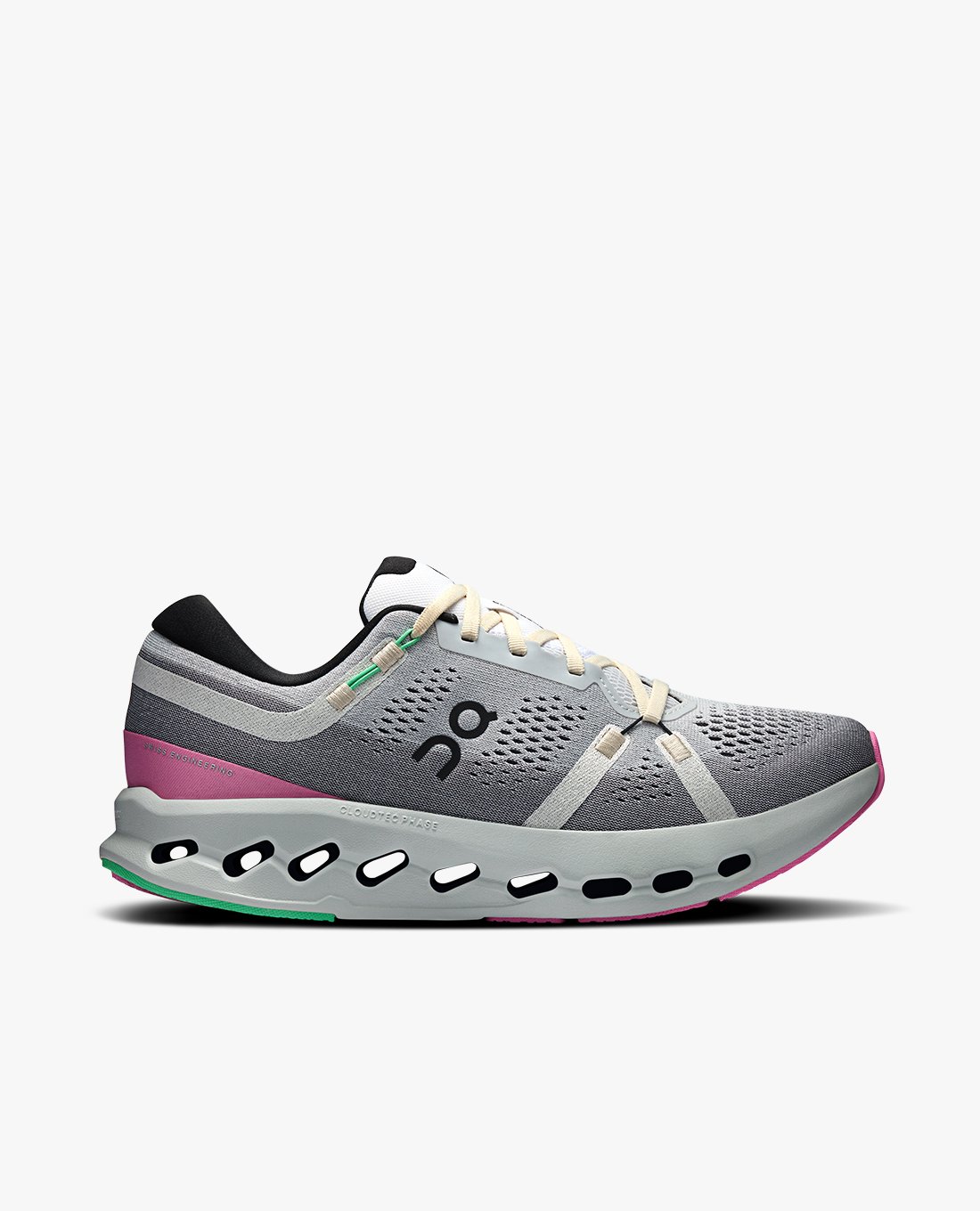 ON RUNNING - Giày chạy bộ nam Cloudsurfer 2 3MF10120981-WHITE