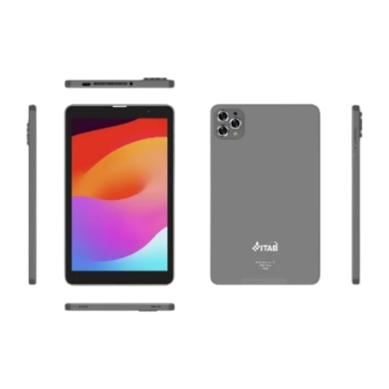 iTAB 705a Vega S หน้าจอ 8.9 นิ้ว แรม 3+3 ชาร์จType C แถมเคสหนัง+ปากกาทัชสกรีน+ฟิลม2+หูฟัง ประกัน1ปี Grey ราคา 2,758 บาท*ส่งฟรี