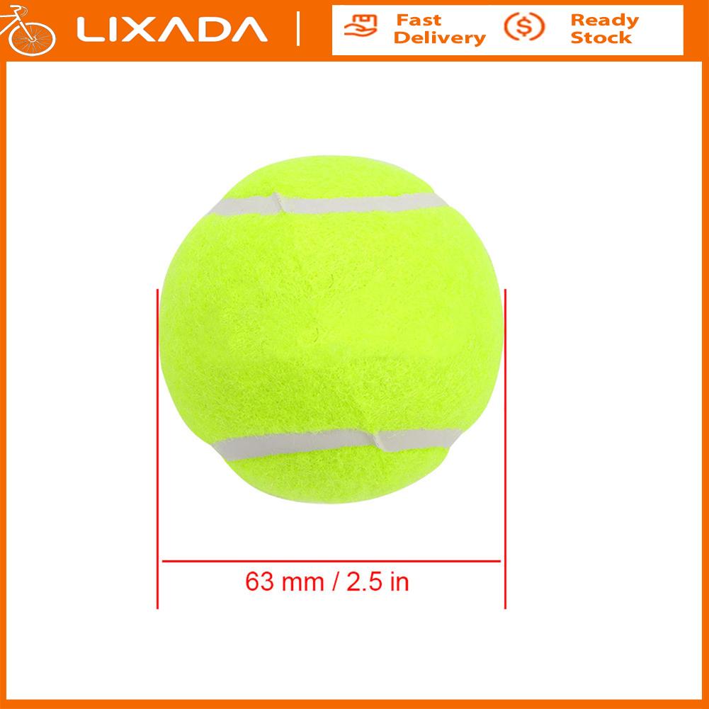 Tomvorks 3 bóng tennis 2.5 đường kính cho các bài tập đào tạo cạnh tranh và giải trí sản xuất sợi hóa học và độ đàn hồi tốt cao su cho huấn luyện thú cưng