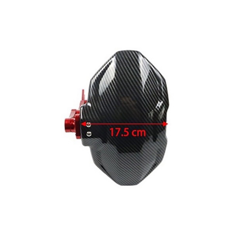 ExpeditionEmporium Xe máy Chắn Bùn sợi carbon kết cấu Chắn bùn xe điện chắn bùn phổ sợi carbon