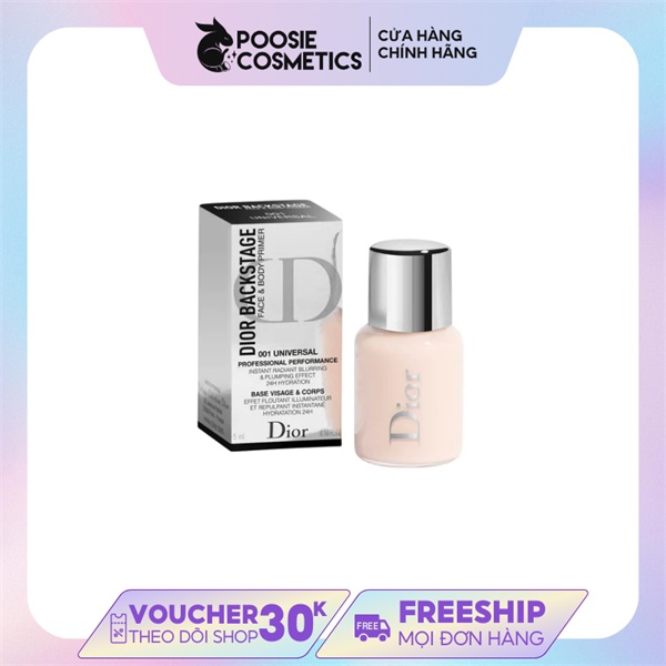 Minisize Dior Backstage Face & Body Primer 5ml - 001