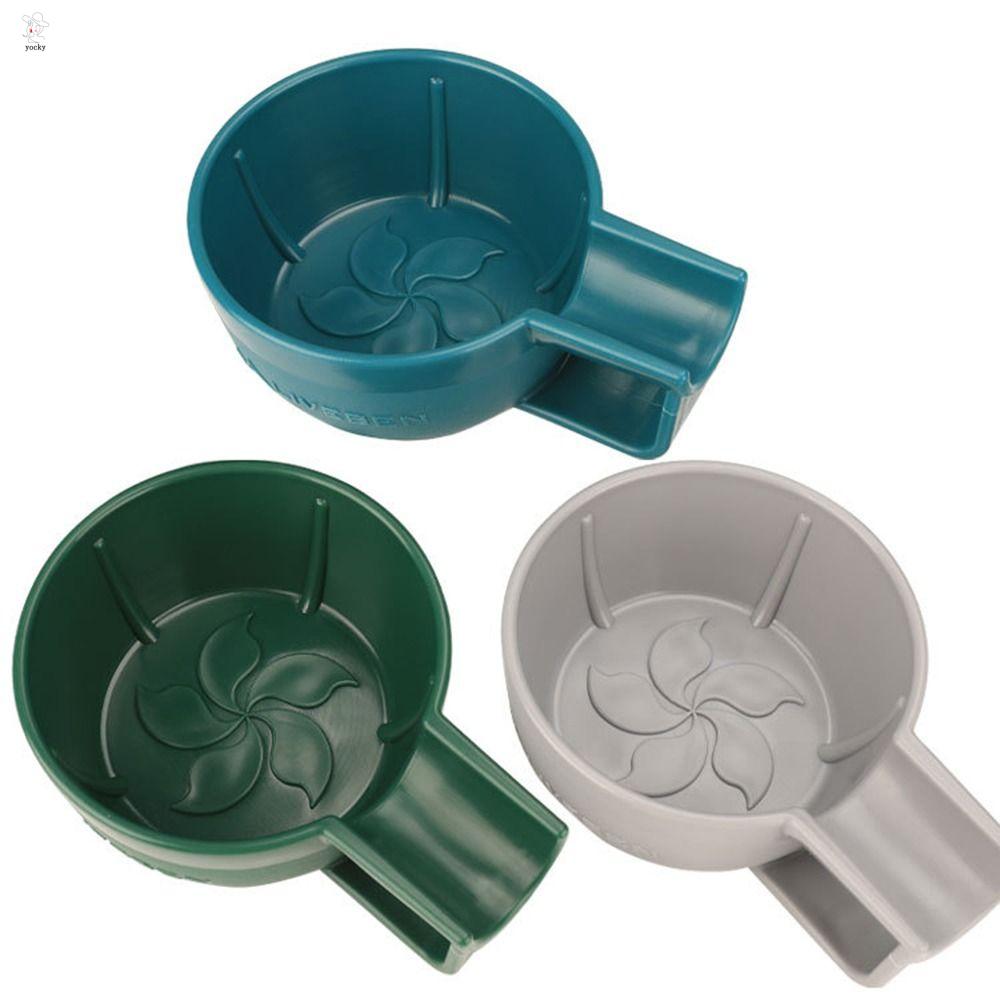 YOCKY Di động Bát xốp cạo râu Tái sử dụng Nhựa Cốc cạo râu vành Thuận tiện Miệng rộng Hộp đựng bong bóng xà phòng Đàn Ông