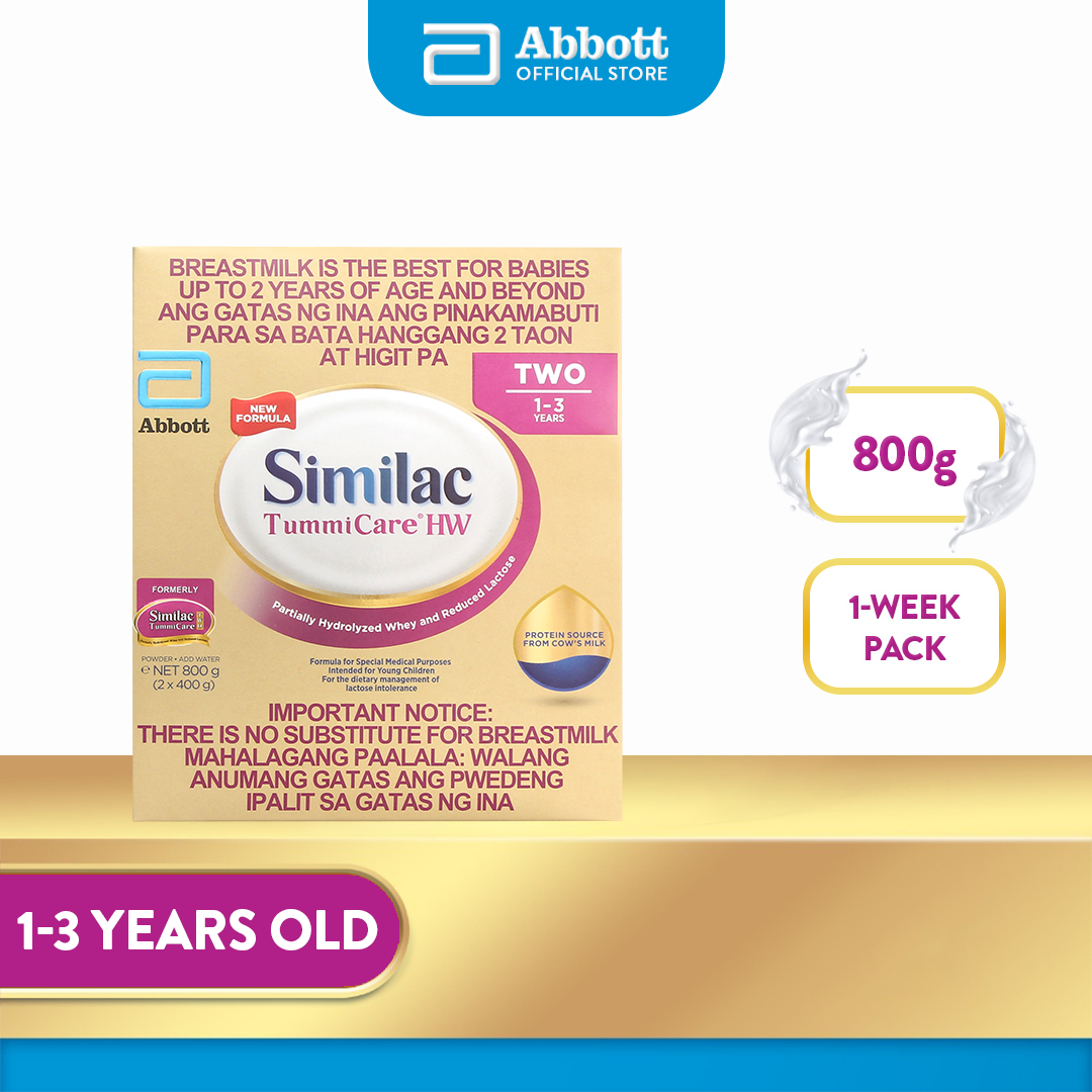 Similac TummiCare HW Two 800g for Children 1-3 Years Old Milk Supplement Powder