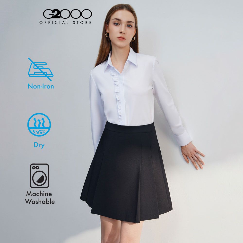 G2000 เสื้อเชิ้ตแบบทางการสำหรับผู้หญิง ทรง Slim Fit รุ่น 4622120300 WHITE ราคา 1,640 บาท*ส่งฟรี