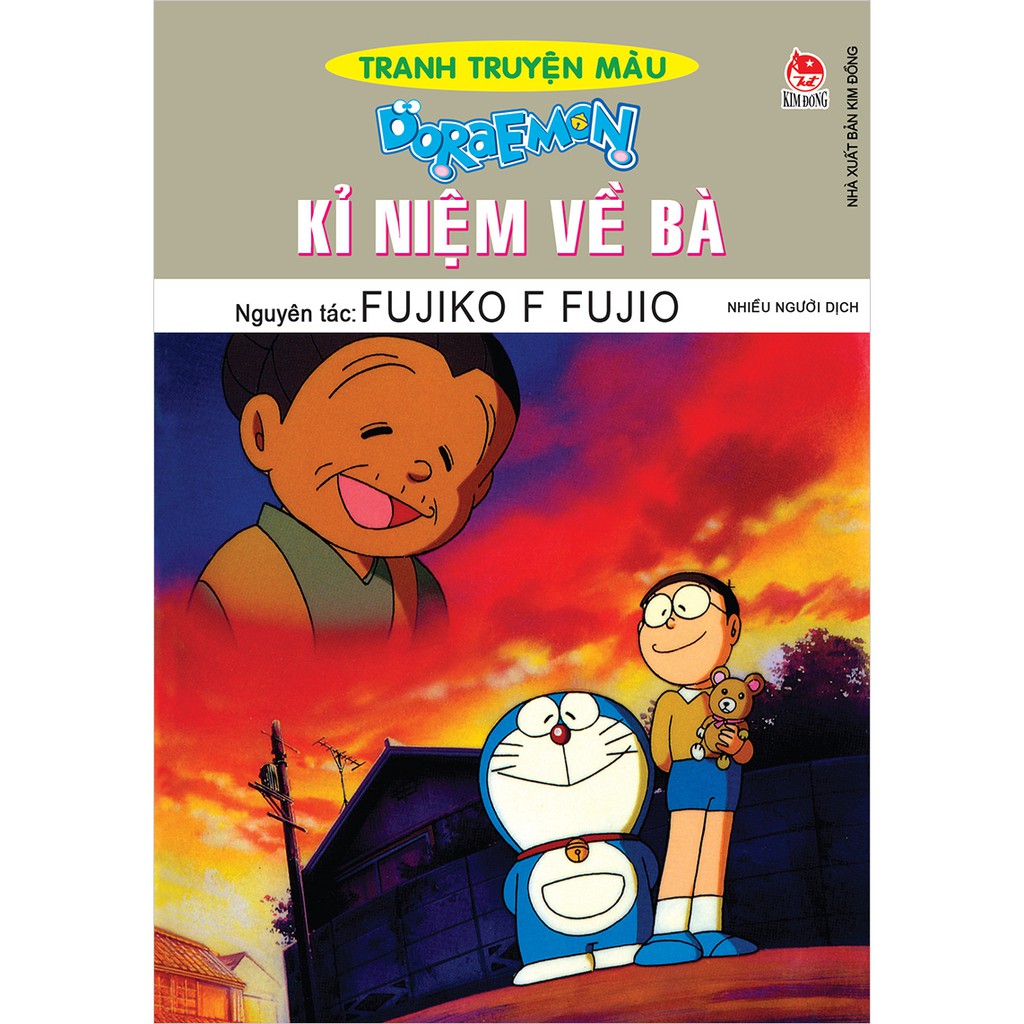 Truyện tranh Doraemon tranh truyện màu: Kỉ niệm về bà - NXB Kim Đồng