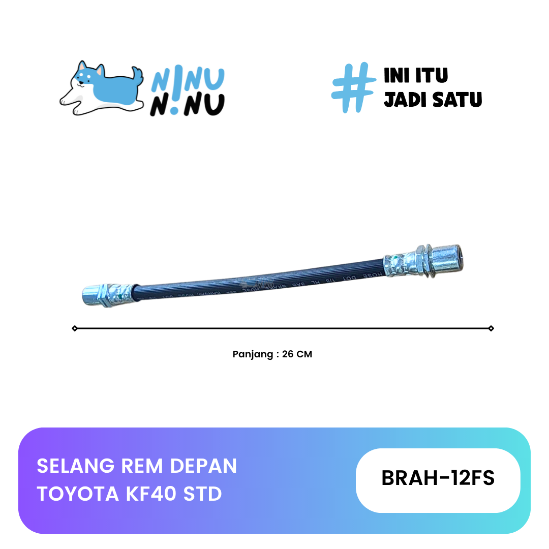 Selang Rem Brake Hose Toyota Kijang KF40 Harga 27,250 rupiah*Gratis Ongkir