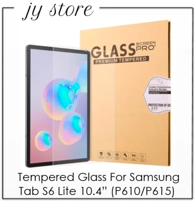 Samsung Galaxy Tab S6 Lite 10.4" (P610/P615) Ultra Thin Tempered Glass Screen Protector