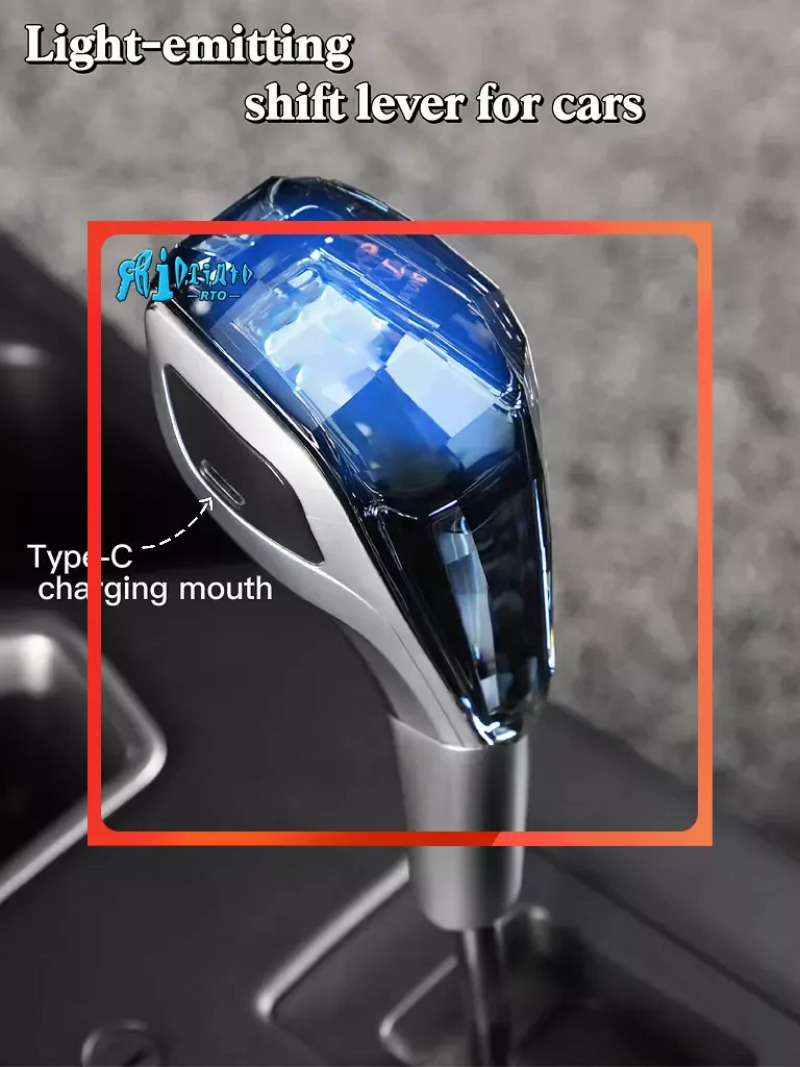 Rto mới xe pha lê phổ biến xử lý núm cần sang số cần gạt đầu cho Toyota Lexus Mazda vương miện Mitsu