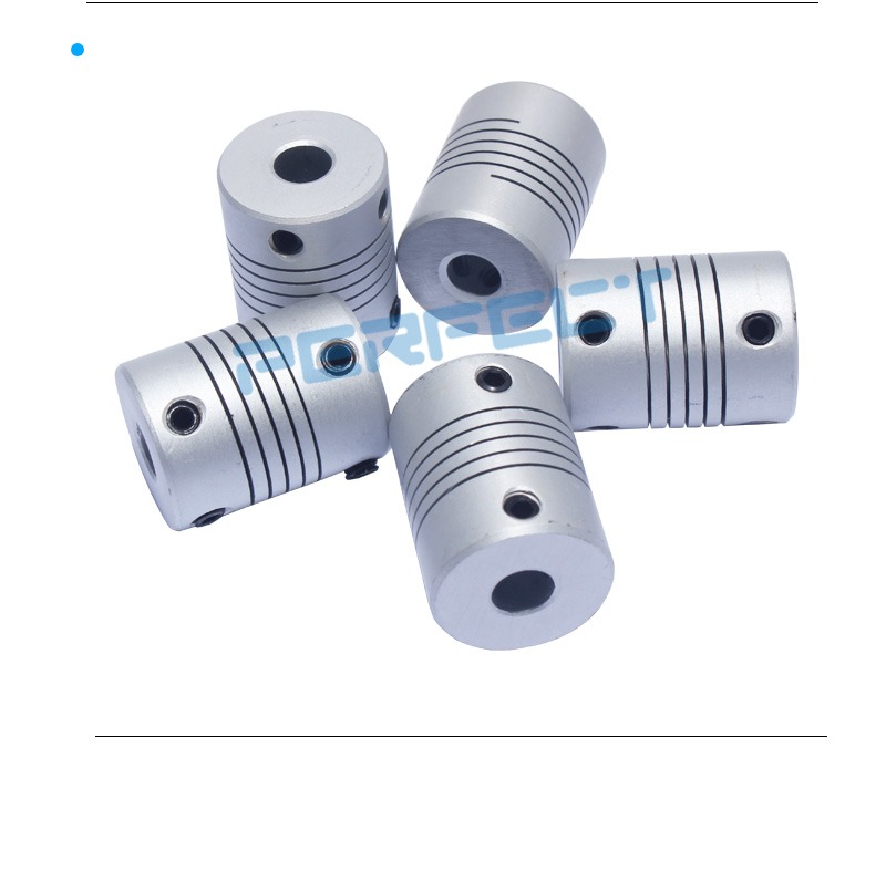 Khớp nối trục hàm mềm bằng nhôm D19*L25 6.35mm 8mm 10mm