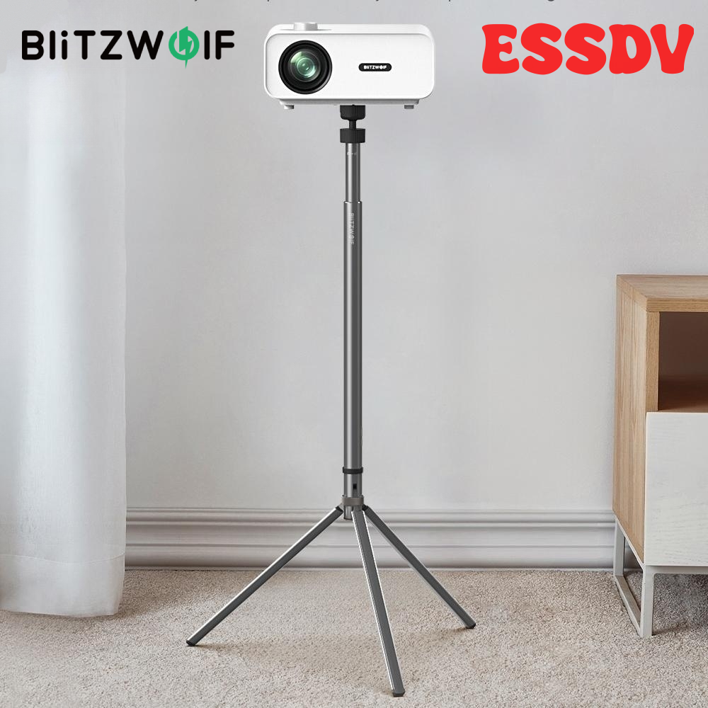 [Essdv] BlitzWolf bw-vf3 Giá đỡ máy chiếu chân máy ổn định 360 ° điều chỉnh hợp kim nhôm trọng lượng