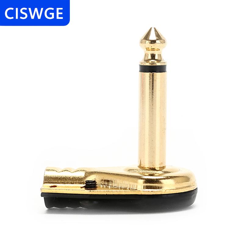 [COD] CISWGE Đầu nối Bàn đạp hiệu ứng guitar 6.35mm Bộ chuyển đổi giắc cắm guitar điện