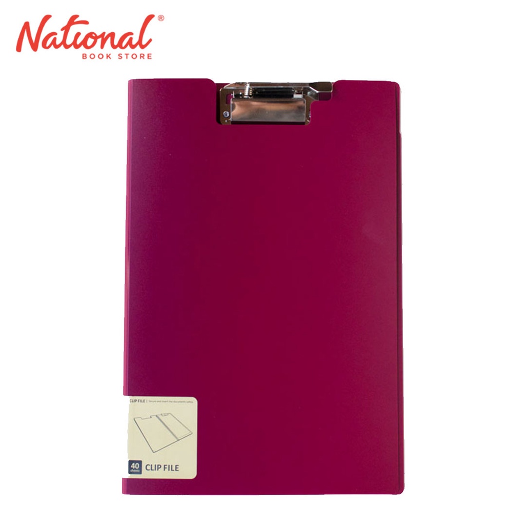 Aquadrops Folder Punchless F5035FC Red Long Top - School & Office Supplies - Filing Supplies
