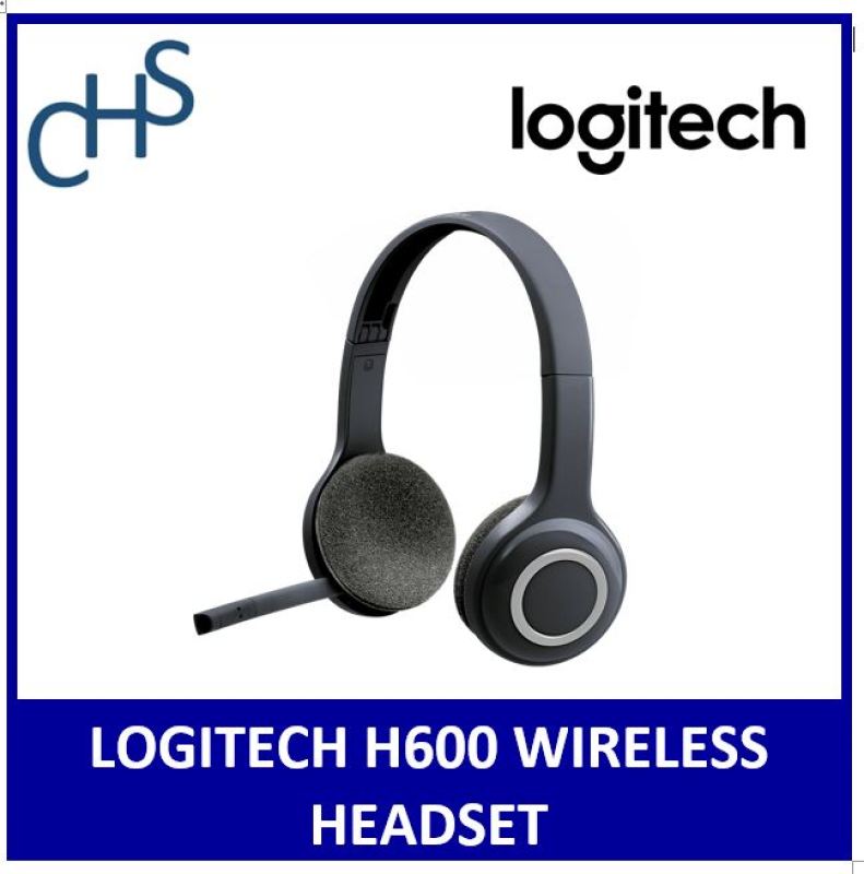 Logitech H600 Wireless Headset (981-000504) 2 Years Warranty Singapore