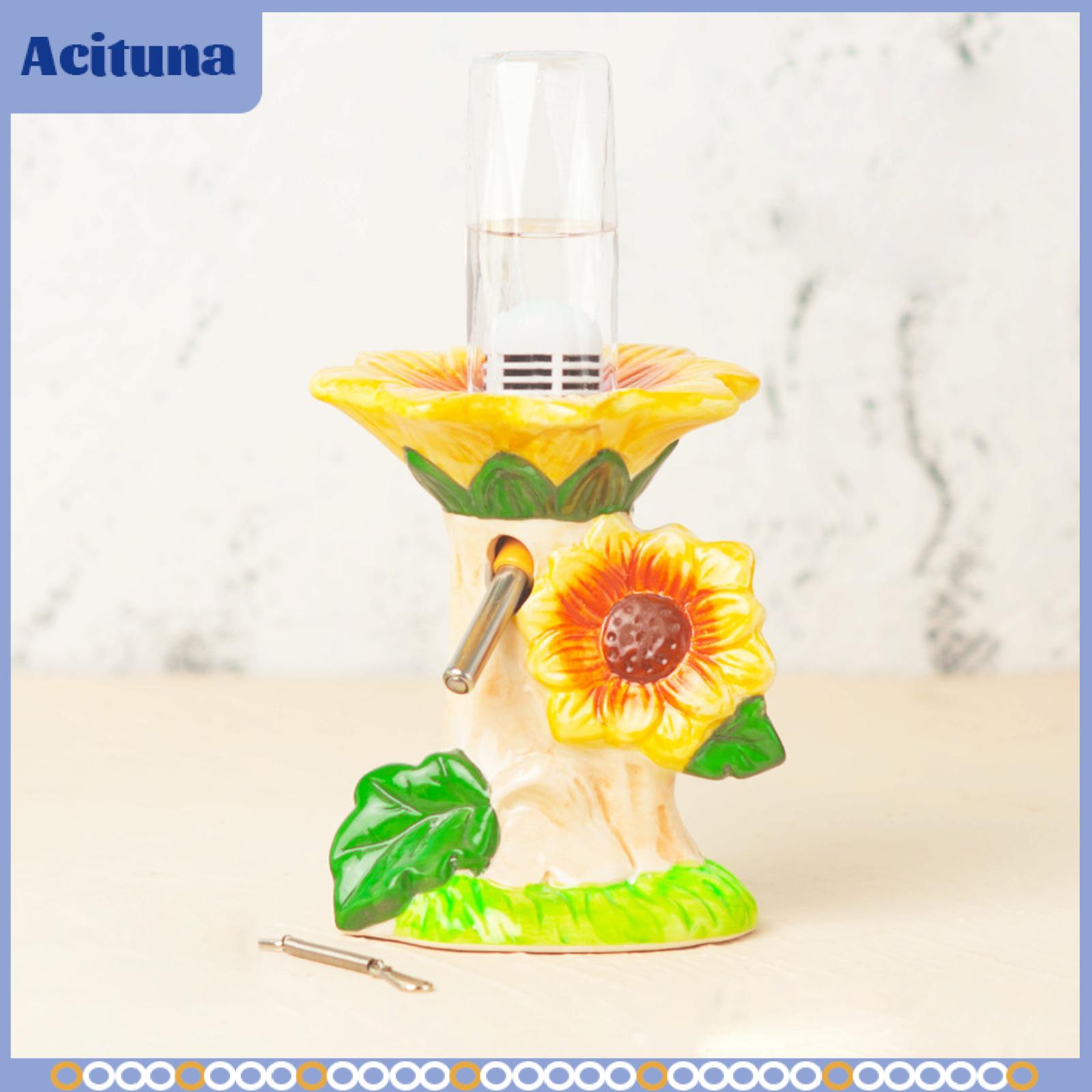 Hamster Water Bottle Holder Feeder Rack Easy to Sunflower Shape Ceramic for Gerbil Mice Small Animals Chinchilla ราคา 1,486 บาท*ส่งฟรี