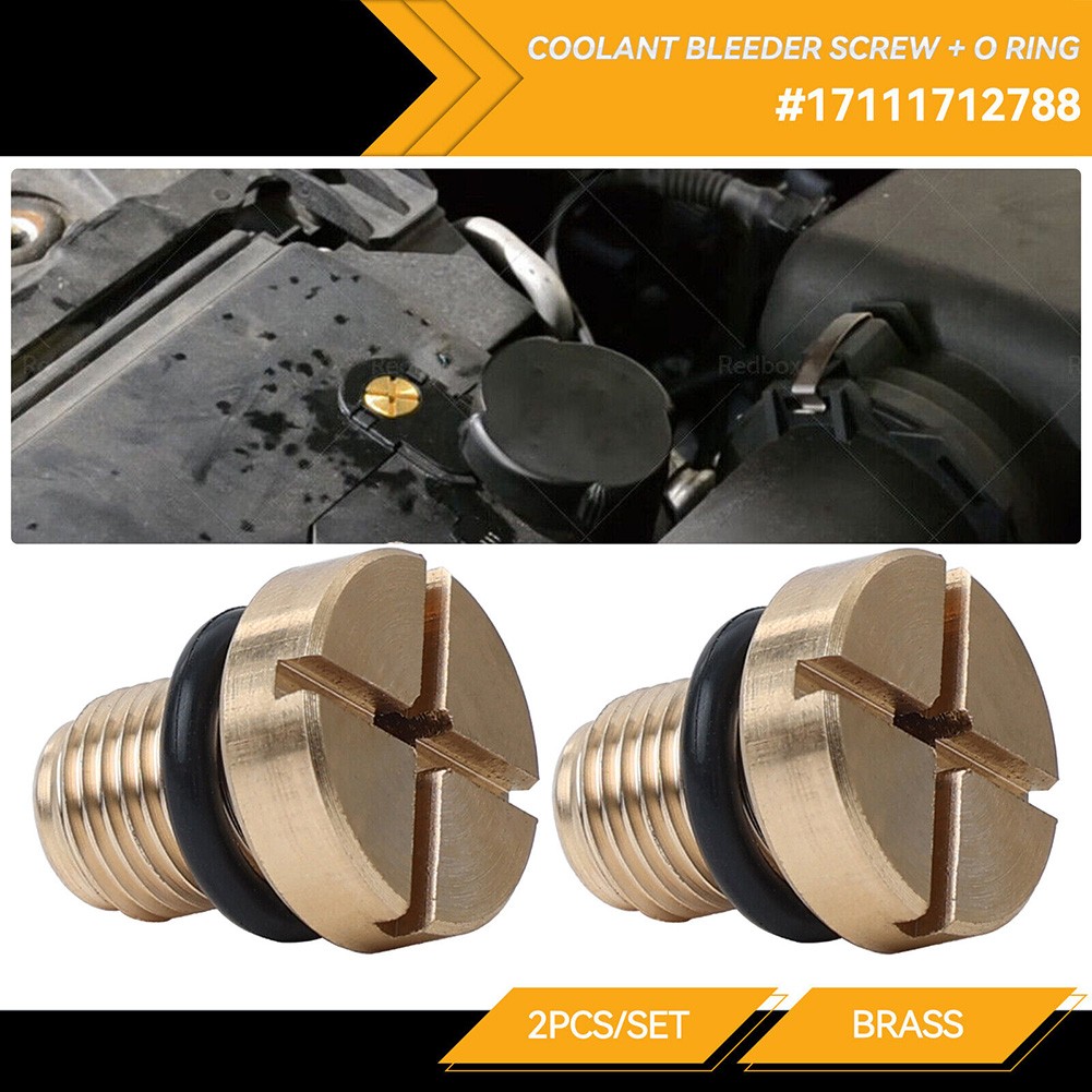 【Tự động thời trang】 vít thông hơi bằng đồng cho hệ thống làm mát BMW E36 E46 E39 E90 17111712788