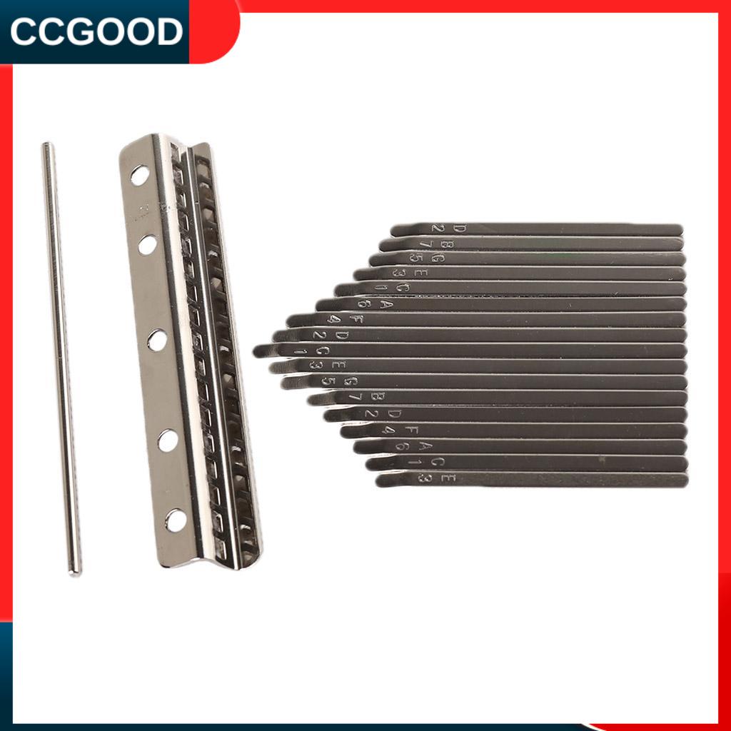 CCgood Đàn Piano bộ phận tự làm 17 Phím Cầu Với Thanh Cho Tay Bộ Gõ