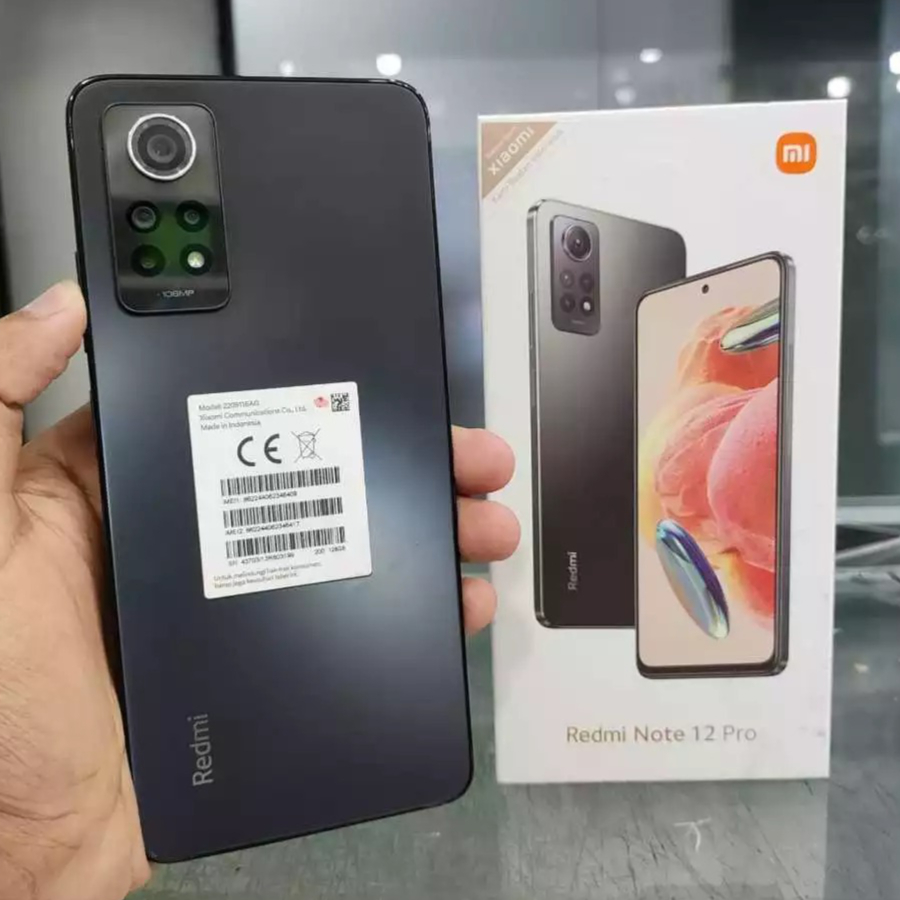 Xiaomi Redmi Note 12 Pro 4G | 5G Ram 6/128GB | Ram 8/256GB Second Original Harga 1,849,300 rupiah*Gratis Ongkir