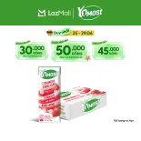 Thùng 48 Hộp Yomost Thạch Trái Cây Hương Dâu (48x180ml)
