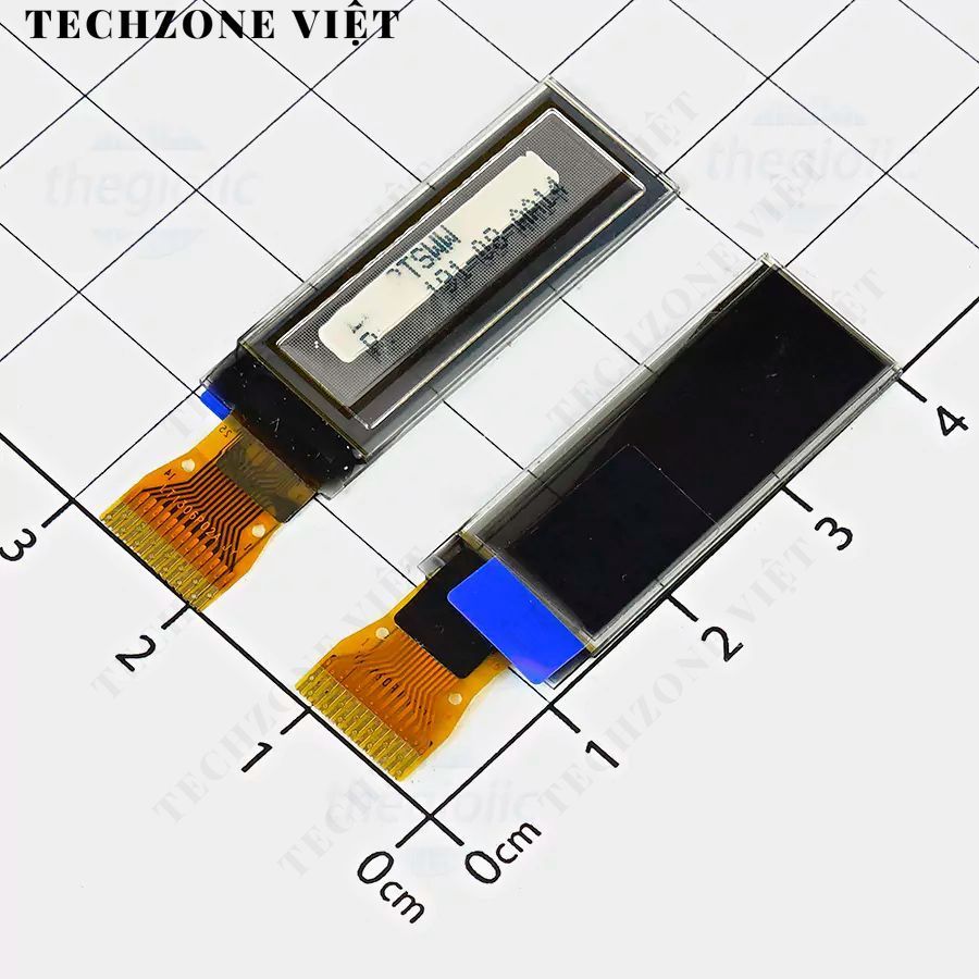LCD OLED SSD1306 0.91inch 128x32 Chữ Trắng 14 Chân Giao Tiếp IIC Điện Tử Tín Phát