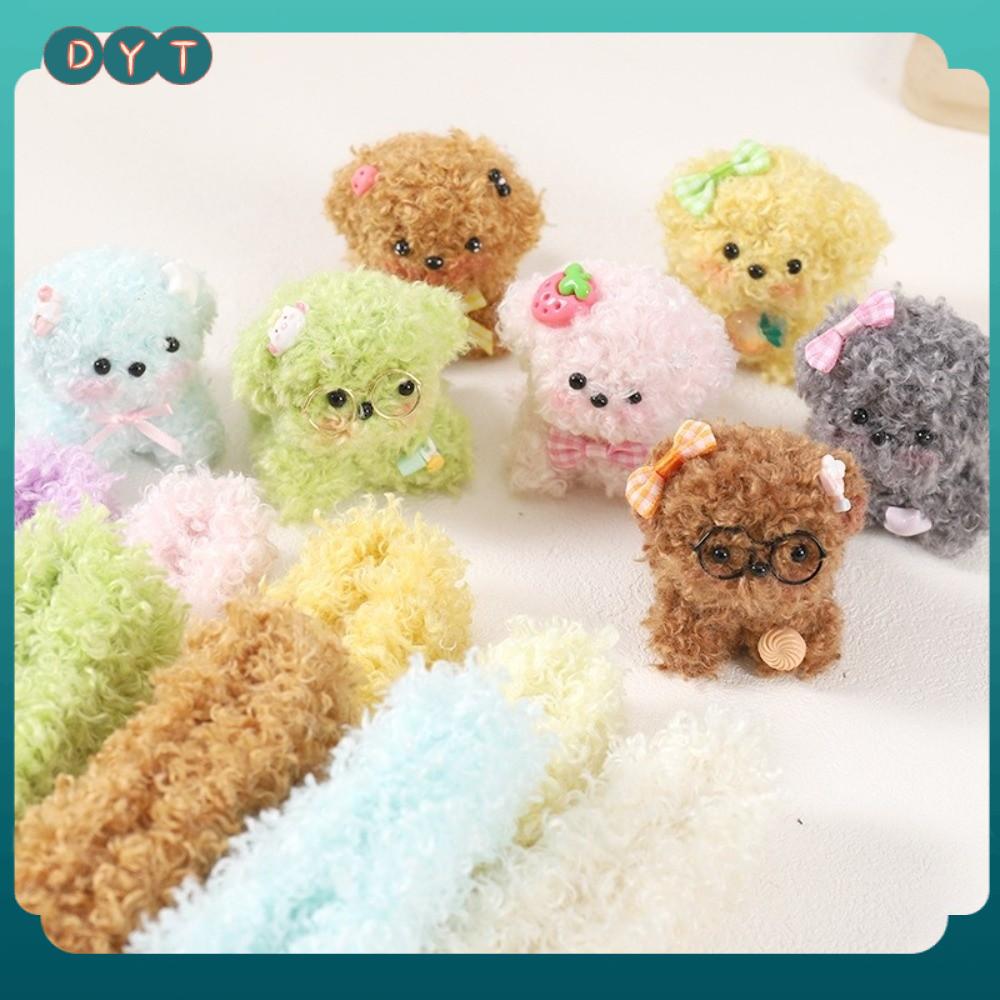 DYT 20mm Dụng cụ làm sạch ống Có thể uốn cong Mềm mại Thân cây Chenille Thân cây Dày Que Chenille Dự án tự làm