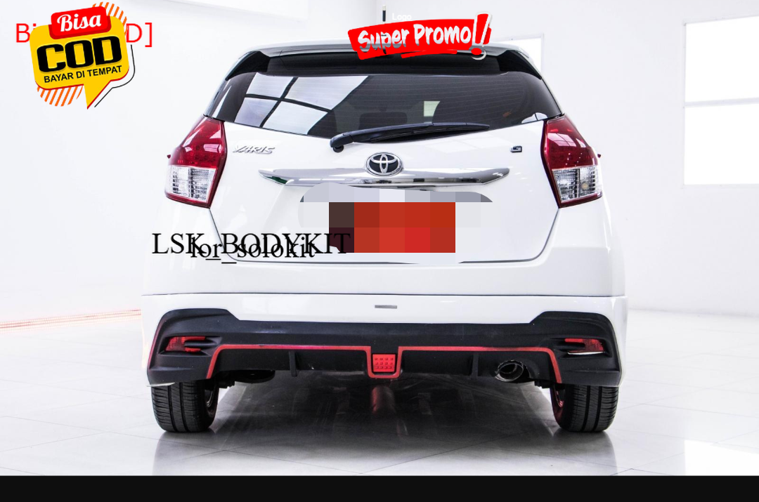 bodykit toyota yaris 2014-2017 viper Harga 1,387,577 rupiah*Gratis Ongkir